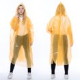 thumbnail image 1 of Ponchos de lluvia desechables para mujeres, hombres y adultos, impermeable portátil, chaqueta impermeable para la lluvia, 1 of 4