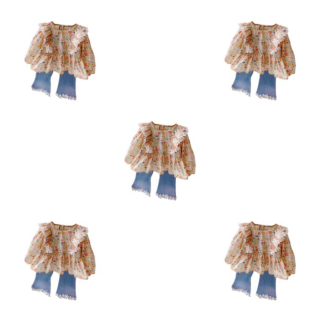 Guardurnaity Conjunto de abrigo para niña, traje para niños, traje para niños, suavidad diaria, exquisitos pantalones de otoño, aspecto bonito, Type2 NO2