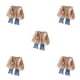thumbnail image 1 of Minnieouse Conjunto de abrigo para niña, traje para niño, traje para niño, lavable, transpirable, , cierre de piel, costura exquisita para Type2 NO2, 1 of 6