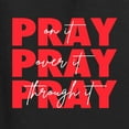 thumbnail image 6 of Wild Bobby, Pray On It Pray Over It Pray Through It Inspirational/Christian Men Graphic Tank Top, Black, Small, 6 of 6
