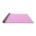 thumbnail image 2 of Ahgly Company Indoor Rectangle Trellis Pink Contemporary Area Rugs, 5' x 7', 2 of 4
