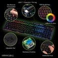 thumbnail image 2 of Teclado gamer Hawksbill Scorpion V1 con cable, RGB, 104 teclas, 2 of 8