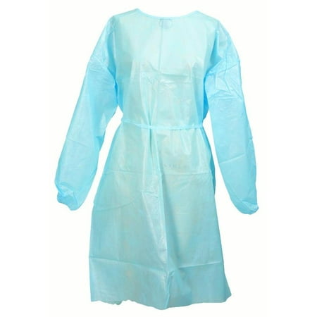 Disposable Cuff - Fluid-Resistant Gown Medi-Pak Performance Blue One Size Fits Most Adult Elastic Cuff Disposable