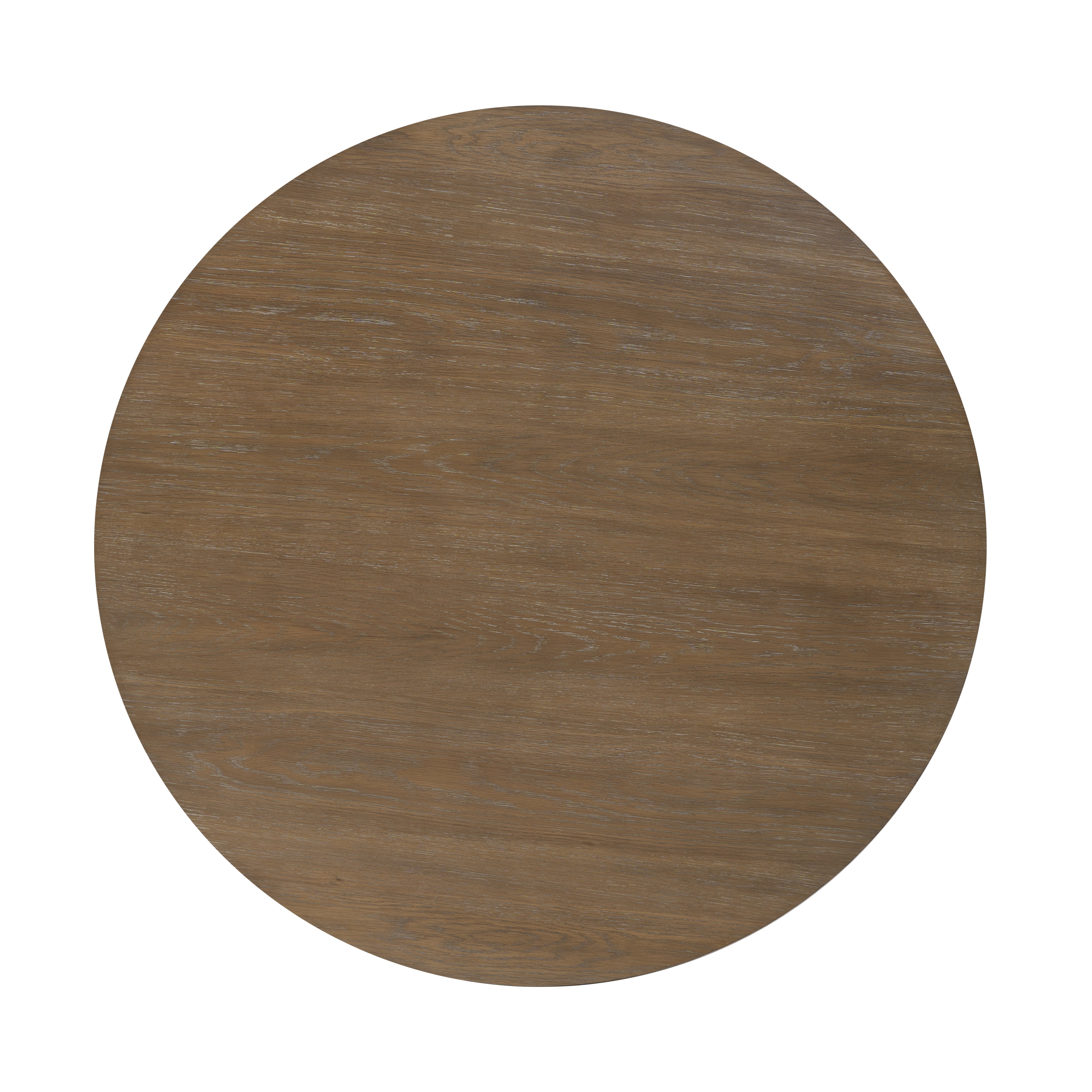 Linon Anthem 42" Round Rustic Dining Table with Turned Legs