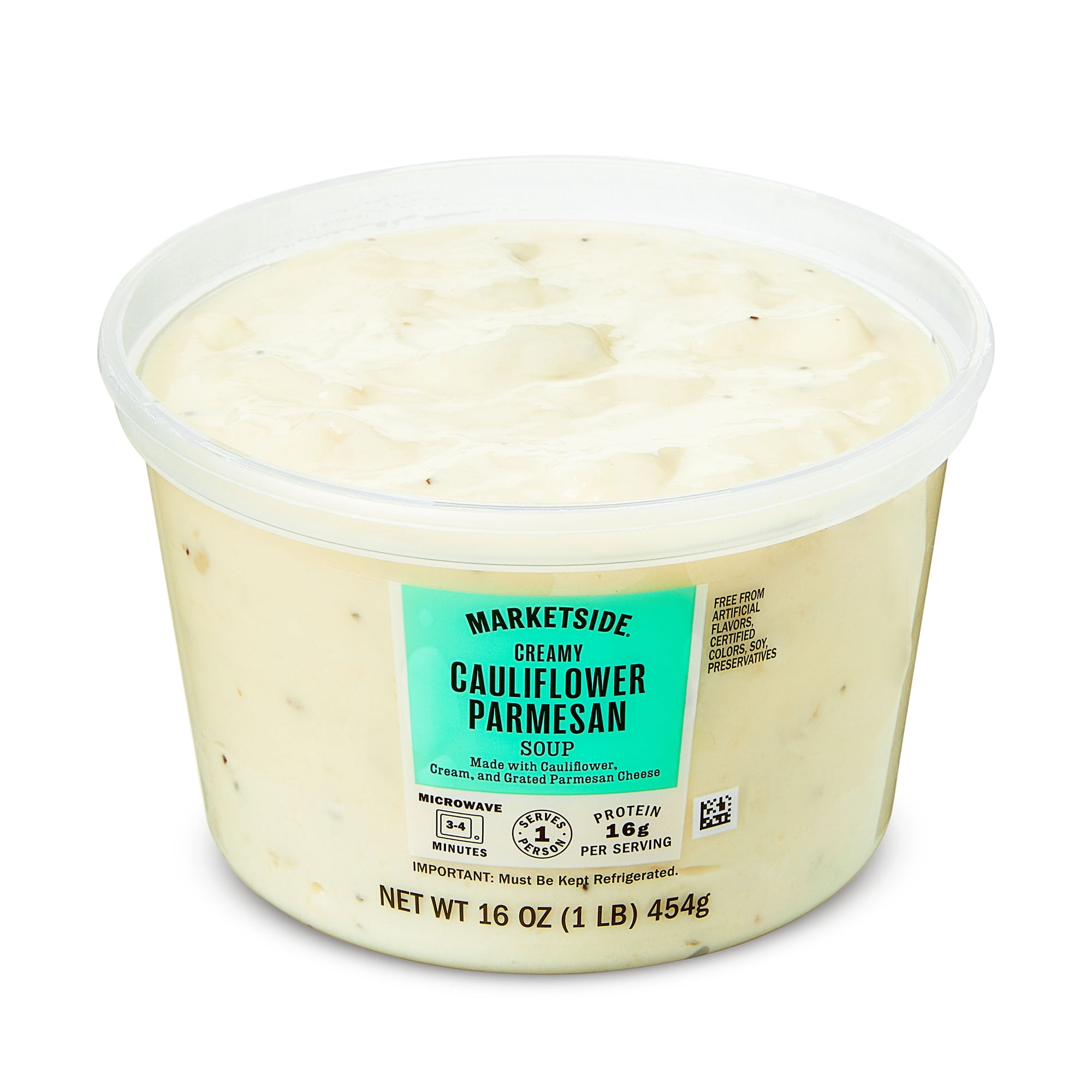 Marketside Creamy Cauliflower Parmesan Soup, 16 Oz