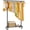 Black, variant on Clothes Rack, Clothing Rack for Hanging Clothes, Rolling Garment Rack Sturdy Coat Rack Portable Wardrobe Rack Metal Closet Rack for Bedroom Laundry Living Room, Black