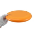 thumbnail image 3 of Disco volador de color sólido Unique Bargains 1 Pc 10.63" Naranja, 3 of 5