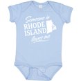 thumbnail image 3 of Inktastic Someone in Rhode Island Loves Me Boys or Girls Baby Bodysuit, 3 of 5