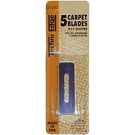 Carpet Knife Blade,.017 5/Cd (Best Knife For Carpet Fitting)