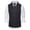 ZA-Dark Gray-xcmzpl mens vests waistcoat, variant on Xcmzpl Mens Double Breasted Vest V Neck Slim Fit Sleeveless Casual Formal M to 3XL Date Night Holiday Party
