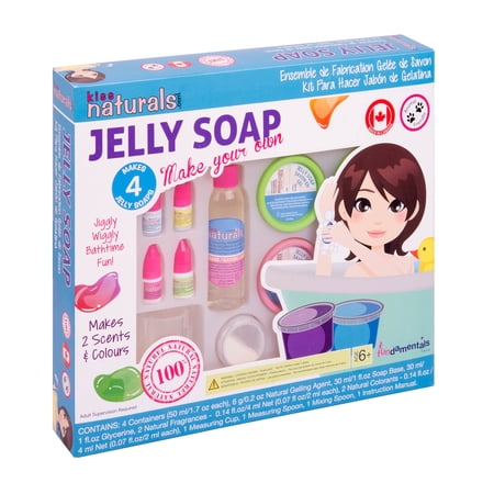 Fundamentals Toys - Kiss Naturals DIY Jelly Soap Kit: Make a soap that s a jelly!