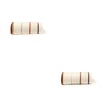 thumbnail image 1 of Matsuzay Adorable Toalla de algodón simple Raya Cara Mano Toalla de baño Baño Absorbente 35 * 75 Regalo para el hogar beis blanco 2piezas Matsuzay CBP003758, 1 of 6
