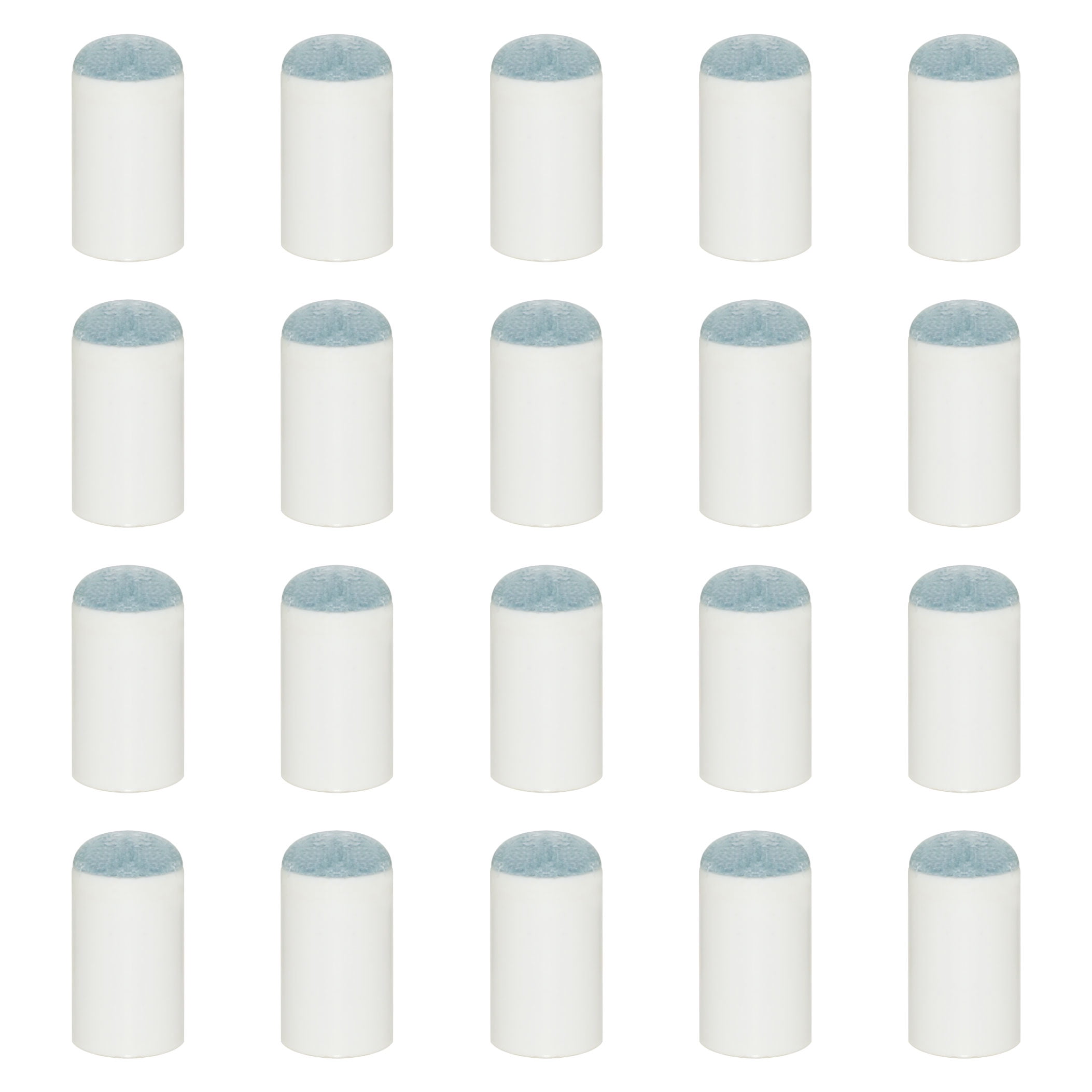 20 Pcs 13mm Billiard Pool Cue Tips SlipOn Cue Tips Replacement, No