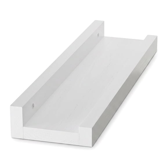 Adhesive Shelf，Floating Shelf, Solid Wood Wall Shelf – No Drill Adhesive Mount Storage Rack for Living Room Decor, Bathroom Organizer, Bedroom Shelf, Book Display