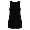 thumbnail image 5 of Youmylove Women Maternity Nursing Wrap Double Layer Sleeveless Blouse T-Shirt Pregnant, 5 of 8