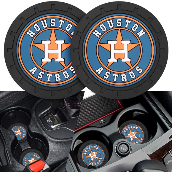 2 Posavasos Para Coche, Diseño De Houston Astros