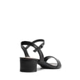 thumbnail image 3 of Sandalia DREAM PAIRS SDHS2301W-1 Negra de PU con Tacón Bajo y Grueso, 3 of 7