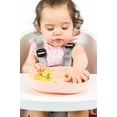 thumbnail image 4 of Silicone Suction Plate – Rose, 4 of 4