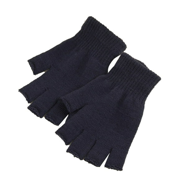 Sonducket Manoplas de punto de invierno Adultos Envoltura Cubierta Moda Manos Calentador Manopla Accesorio de ropa Adultos de invierno Medios guantes gris guantes y mitones Gris oscuro Sonducket AP011266-09B