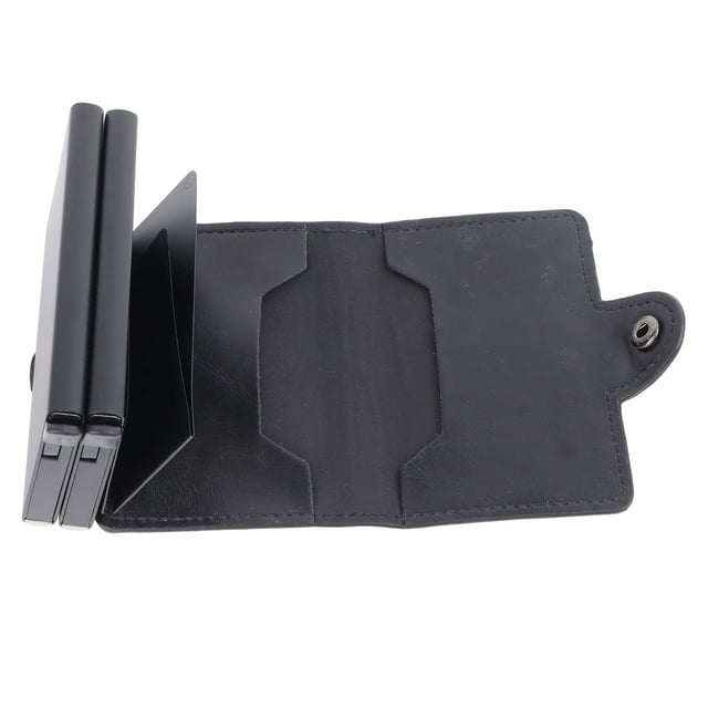 Cartera Para Tarjetas, Tarjetero De Gran Capacidad De PU, Fácil Acceso Para Viajes De Negocios