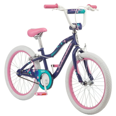 Schwinn Sequin bike, 20-inch wheels, single speed, girls frame,