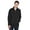 Black, variant on North End 88099 Men's Three-Layer Fleece Bonded Performance Soft Shell Jacket
