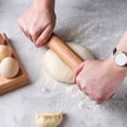 thumbnail image 4 of FUEENIRVA Rolling Pin For Flour Food Beech Wood Baking 1Pack, 4 of 8