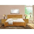 thumbnail image 3 of Moma Oak Wood Platform King Bed With Two Nightstands, 3 of 9