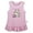 Pink Sleeveless Dresses, variant on iDzn Little Wolf Novelty Dresses For Baby, Newborn Babies Skirts, Infant Princess Dress, 0-24M Kids Graphic Clothes (White Sleeveless Dresses, 18-24 Months)