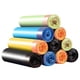 thumbnail image 2 of Trash Bags, 5 Pcs Bathroom Garbage Bags, Strap Kitchen Garbage Bags With Drawstring Quickly Pack Garbage, Waste Basket Liners(color random), 2 of 9