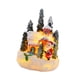 thumbnail image 4 of Construcción de casas navideñas brillantes, decoración navideña coleccionable, nieve navideña Estilo C, 4 of 9