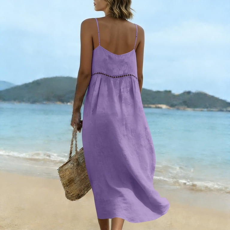 cotton lounge dress with pockets Women's Maxi Summer Loose Sundress Short Sleeve Linen Dresses Flowy Long at Amazon Women's Clothing store or enjoying a relaxed cotton boho dress Corset Dress Vintage Vintage Front Opening:Steel Busk