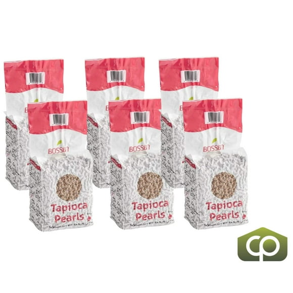 Bossen 6.6 lb. Large Tapioca Boba Pearls Bulk- 6/Case