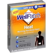 WellPatch DeepHeating Pain Relief Patch, 3 ea