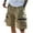 Khaki, variant on cllios Mens Cargo Shorts Summer Drawstring Casual Shorts Classic Travel Cargo Shorts with Multi Pockets Fathers Day Gift Ideas Purple,L