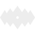 thumbnail image 4 of 40"W x 26 5/8"H x 3"ID x 12 1/2"C x 1"P Zoe Architectural Grade PVC Contemporary Ceiling Medallion, 4 of 11