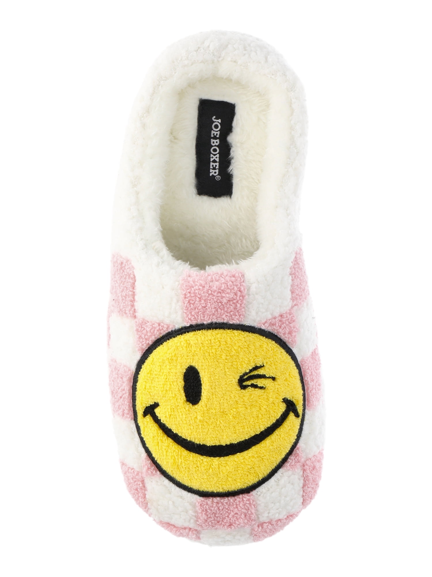 Joe Boxer Women's Plush Slippers and Socks Set, 4-Piece, Sizes 5-12