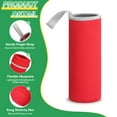 thumbnail image 3 of Uxcell Neoprene Water Bottle Sleeves, Water Bottle Carrier Bottle Can Sleeves Covers Holder Bag with Strap Red, 3 of 7