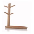 thumbnail image 4 of OULII 1Pack Jewelry Tray Wood Khaki for Home Organization Daily Life Use, 4 of 8