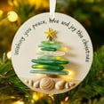 thumbnail image 1 of Juego de 5 placas decorativas de madera para pared, estilo navideño, ideales para el hogar, la oficina, la sala de estar o el dormitorio. Fácil montaje. Material: madera., 1 of 6