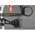 thumbnail image 5 of Trophy Ridge Joker 3-Pin Sight with Fiber Optic Pins, Reversible Sight Mount, and Multiple Mounting Holes, 5 of 7