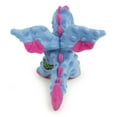 thumbnail image 2 of goDog Dragons Squeaky Plush Dog Toy, Chew Guard Technology - Periwinkle, Small, 2 of 9