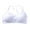 White, variant on Girls' Cotton Crop Training Bra Soft Padded Sport Training Bra