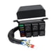 thumbnail image 5 of Caja de relé con fusibles de 12 V, precableada y resistente, de 6 vías, para panel de relés auxiliar. Estilo A, 5 of 9