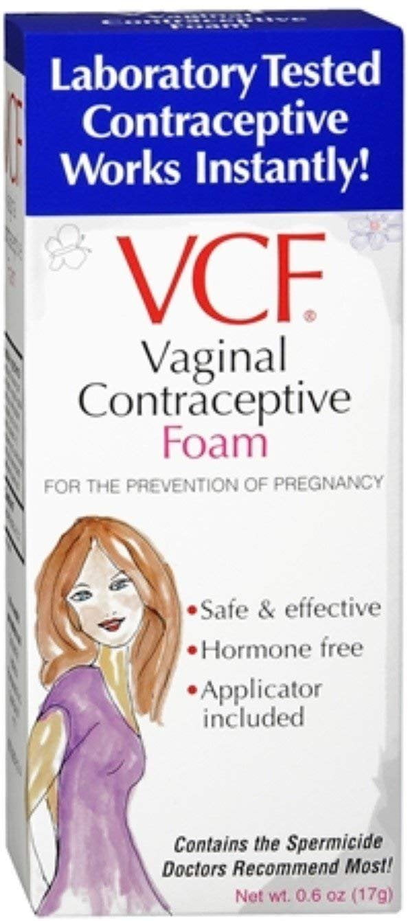 VCF Vaginal Contraceptive Foam 0.60 oz (Pack of 4)
