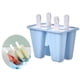 thumbnail image 2 of Molde de Silicona para Hacer Paletas de Hielo Sunnimix 4 Celdas Azul, 2 of 8
