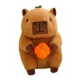 thumbnail image 1 of Carpincho de peluche de juguete figura de peluche de juguete Capibara decoración del hogar cómodo lindo capibara animal de peluche para adultos, 1 of 9