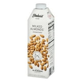 Elmhurst Milked Unsweetened Almond Milk, 32 fl oz - Walmart.com