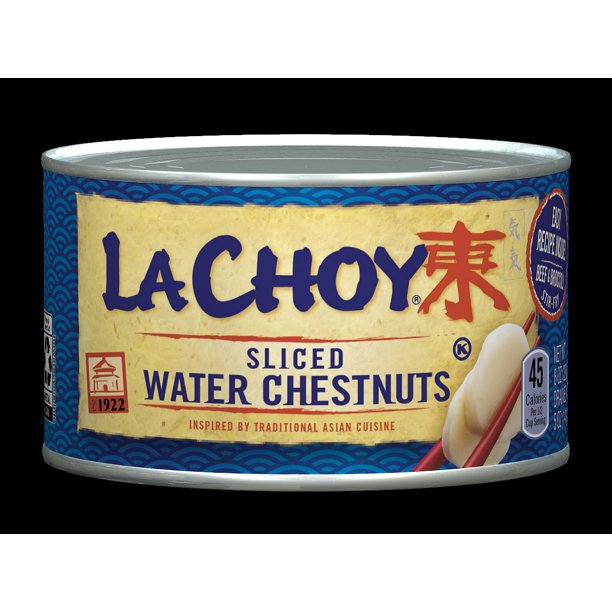 La Choy Sliced Water Chestnuts, 8 Ounce