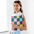 thumbnail image 6 of FORMRS 3 Ring Binder 1.5 inch with Pockets Set of 2 Clip Board 200 Sheets Capacity, Pink Checkered Pattern, 6 of 8